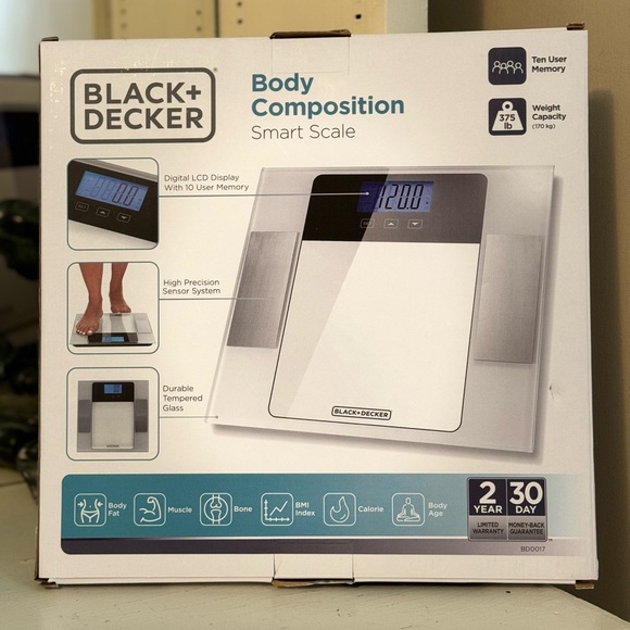 New Black and Decker Body Composition Smart Scale - Picture 2 of 3